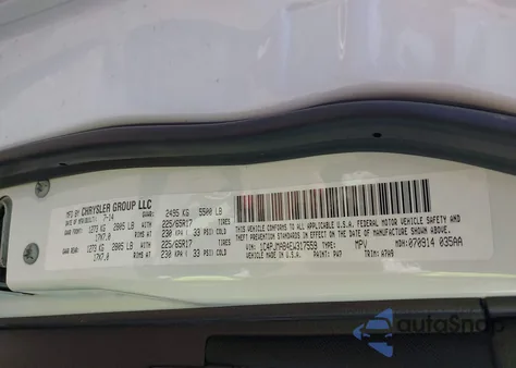 2014 Jeep Cherokee Sport z USA, uszkodzony, nr VIN 1C4PJMAB4EW317559